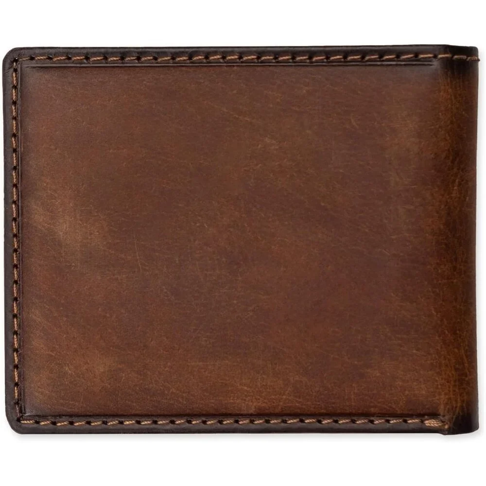 Men's Classic Pu Leather Imported Wallet Burnished Style Card Fashion Designed
